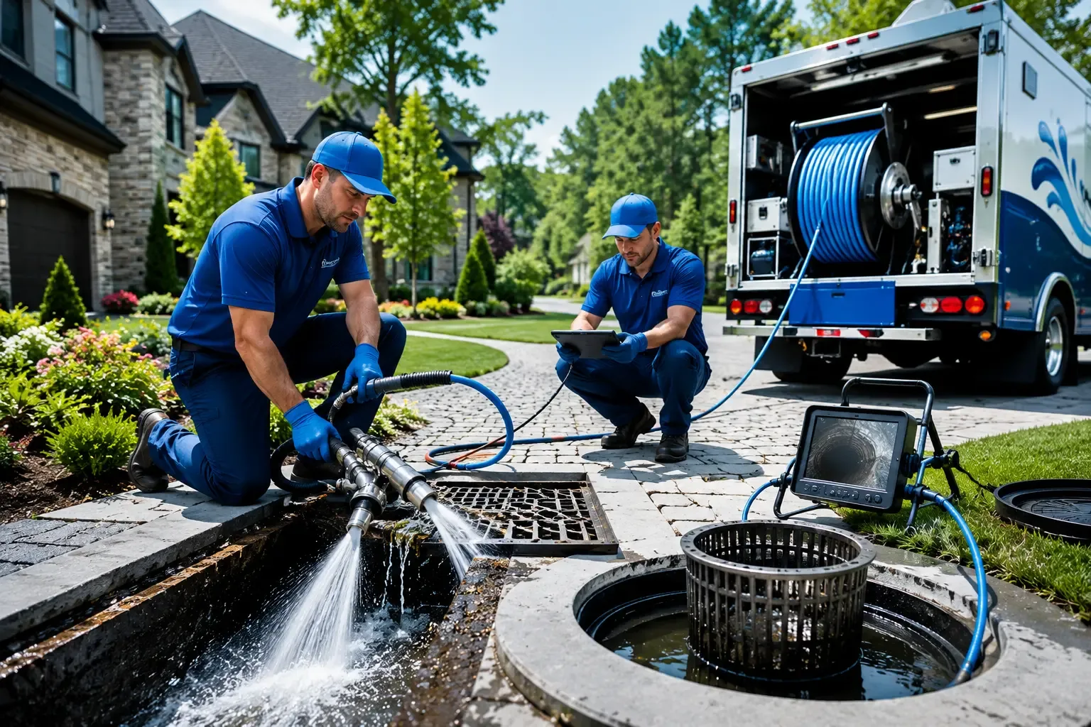 Local outdoor drain cleaning professionals in Mayodan, NC
